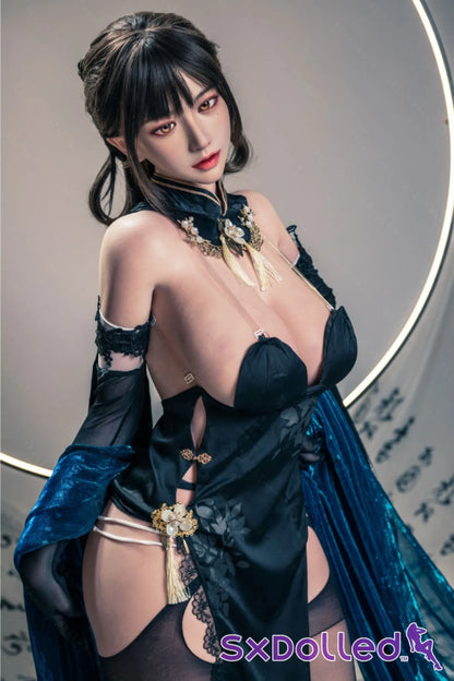 Shizuka (K-Cup) (155cm) | Sex Doll K-Cup / 155cm / Black Sex Doll