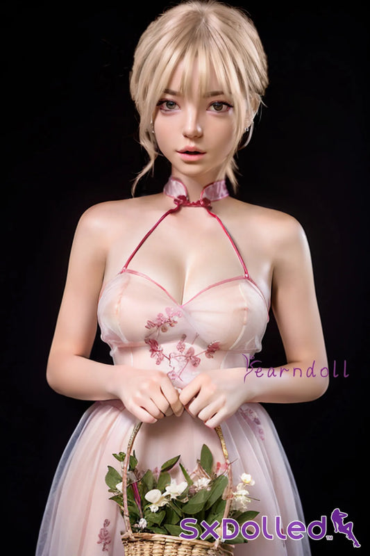 Shuang (E-Cup) (163cm) | ROS Blonde Asian Sex Doll | Yearn Doll E-Cup / 163cm / Blonde Sex Doll