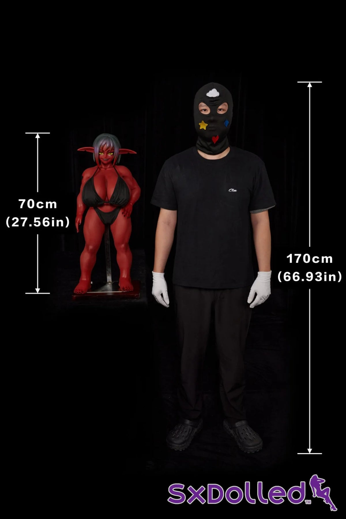 Si70cm GB Zarga(Halloween) | Mini Dolls | Climax Doll - J-Cup / 70cm / Black - Mini Dolls