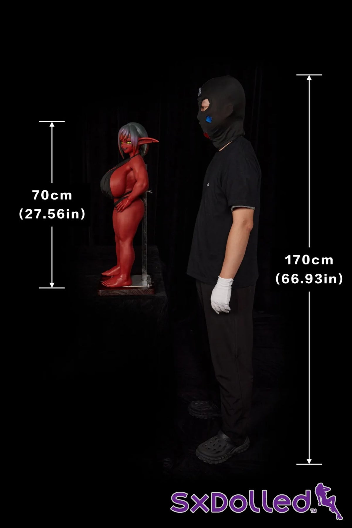 Si70cm GB Zarga(Halloween) | Mini Dolls | Climax Doll - J-Cup / 70cm / Black - Mini Dolls