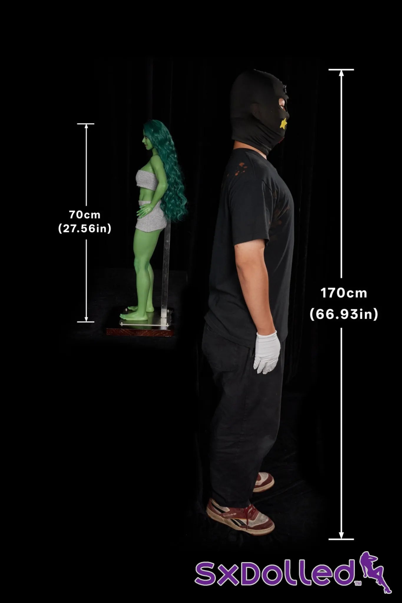 Si70cm KA Renee (Green) | Mini Dolls | Climax Doll - 70cm / Green - Mini Dolls