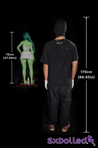 Si70cm KA Renee (Green) | Mini Dolls | Climax Doll - 70cm / Green - Mini Dolls