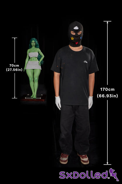 Si70cm KA Renee (Green) | Mini Dolls | Climax Doll - 70cm / Green - Mini Dolls