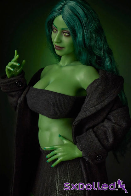 Si70cm KA Renee (Green) | Mini Dolls | Climax Doll - 70cm / Green - Mini Dolls