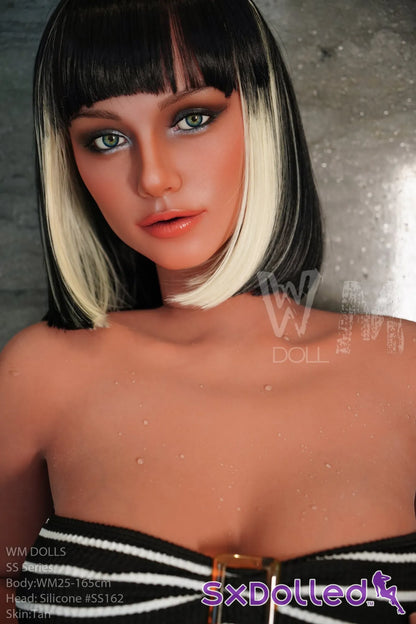 Sienna A (F-Cup) (165cm) | Latina Short Hair Sex Doll | WM Doll F-Cup / 165cm / Black Sex Doll
