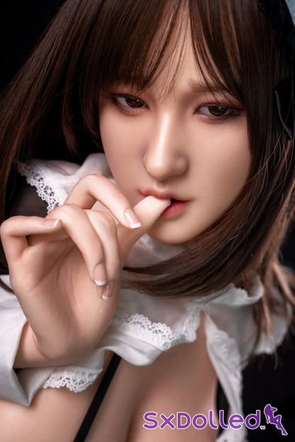 Solenne (I-Cup) (168cm) | Asian Nun Cosplay Sex Doll | Orangein Doll I-Cup / 168cm / Brunette Sex Doll