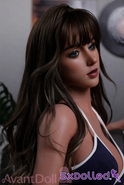 Sophia (F-Cup) (165cm) | Tanned American Sex Doll | Avant Doll F-Cup / 165cm / Brunette Sex Doll