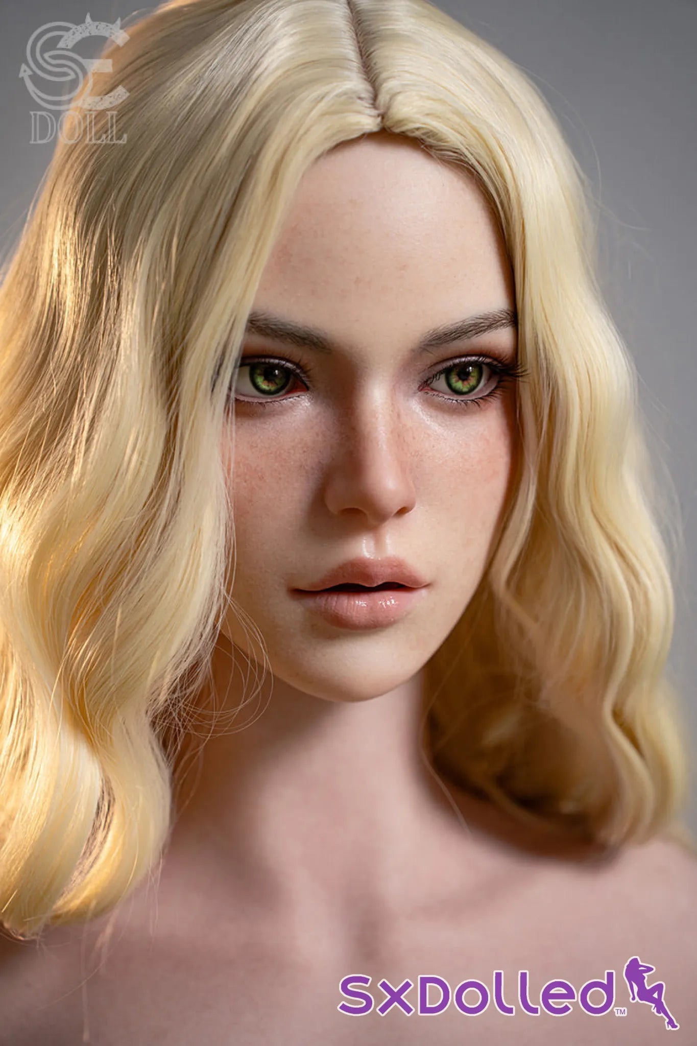 Sophia Lane.A (J-Cup) (103cm) | Blonde Busty Sex Doll Torso | SE Doll - J-Cup / 103cm / Blonde - Sex Torso
