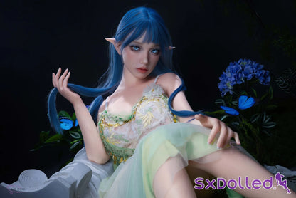 Sophiah A (G-Cup) (150cm) | Aqua Nature Elf Sex Doll | MD Doll G-Cup / 150cm / Blue Sex Doll