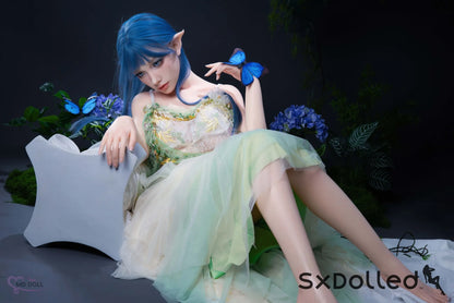 Sophiah A (G-Cup) (150cm) | Aqua Nature Elf Sex Doll | MD Doll G-Cup / 150cm / Blue Sex Doll