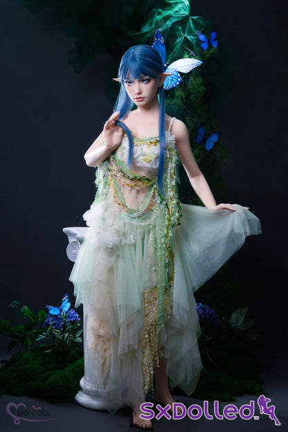 Sophiah A (G-Cup) (150cm) | Aqua Nature Elf Sex Doll | MD Doll G-Cup / 150cm / Blue Sex Doll
