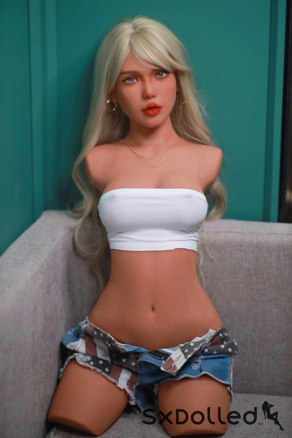 Sorelle (E-Cup) (93cm) | Blonde Blue Eyed Sex Doll Torso | Fire Doll E-Cup / 93cm / Blonde Sex Doll