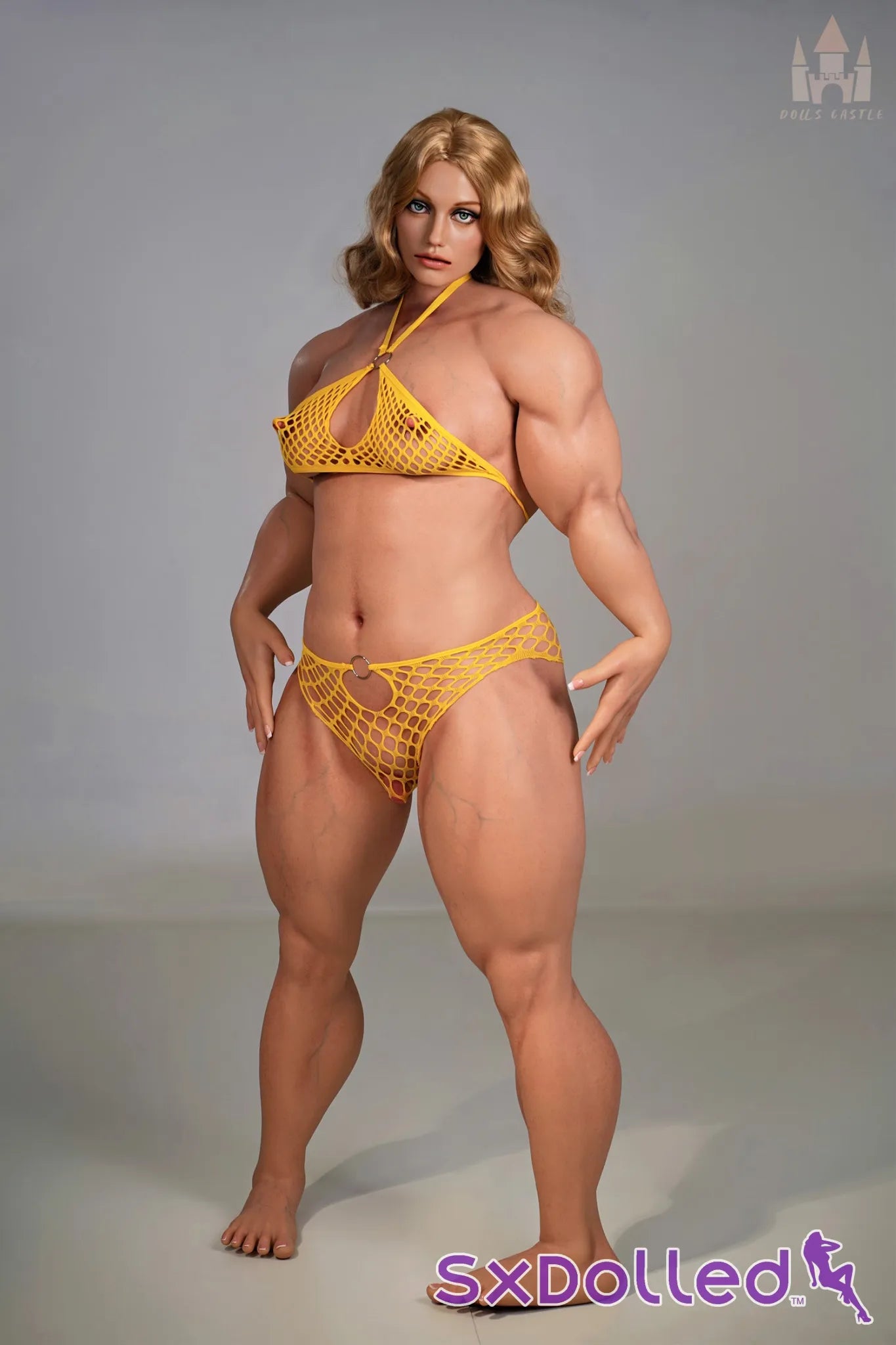 Stella A (B Cup) (160cm) | Muscle Mommy Sex Doll | Dolls Castle B Cup / 160cm / Blonde Sex Doll