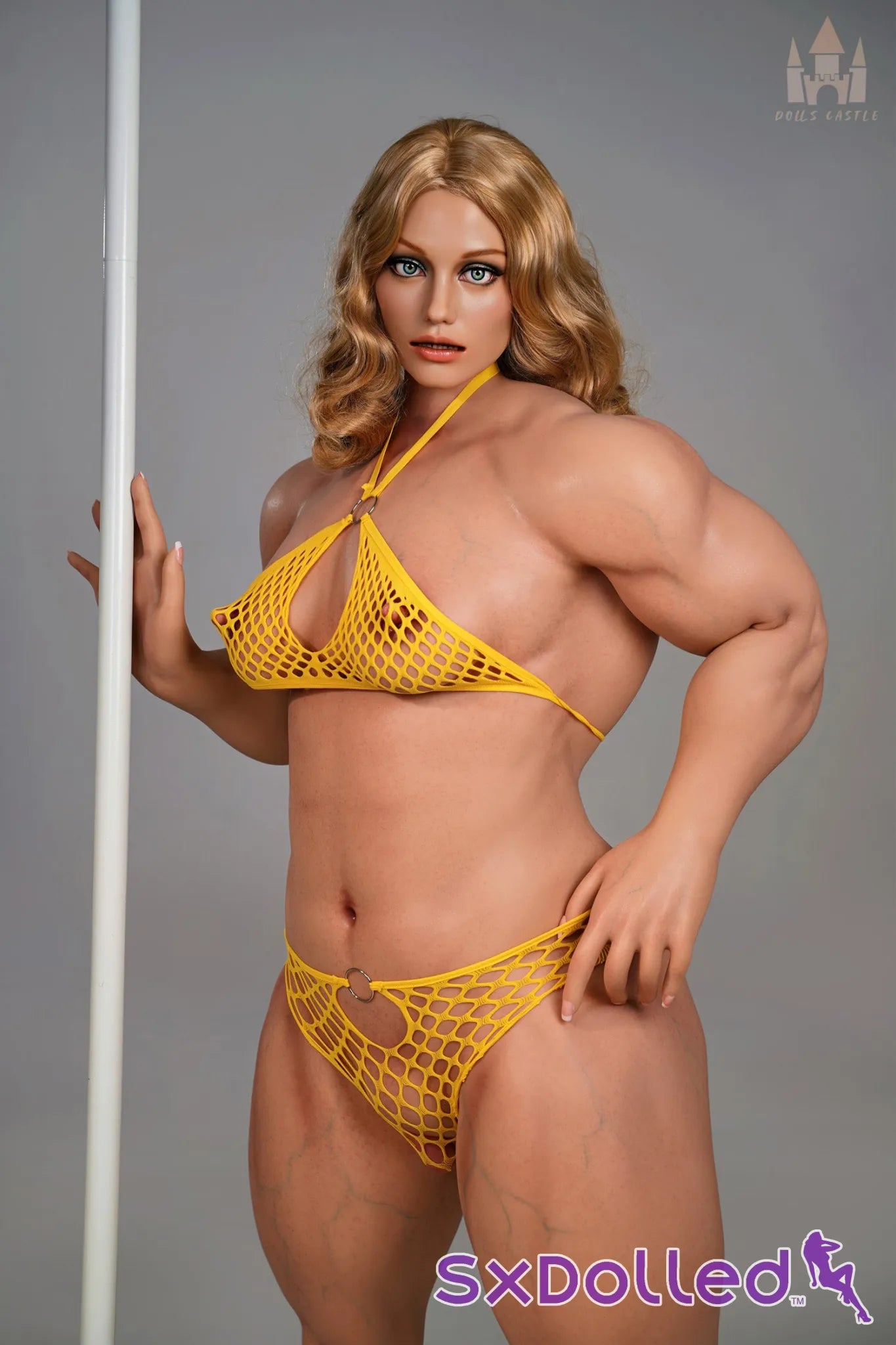 Stella A (B Cup) (160cm) | Muscle Mommy Sex Doll | Dolls Castle B Cup / 160cm / Blonde Sex Doll