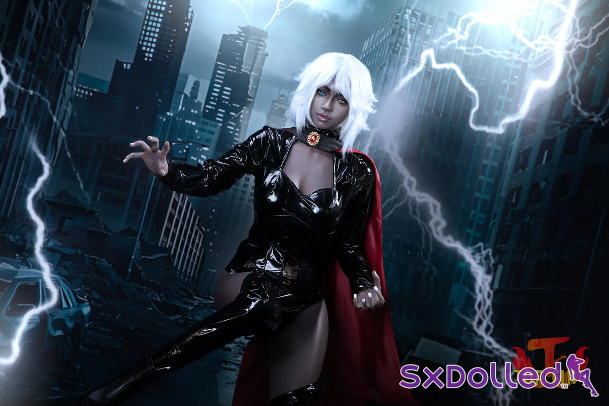 Storm A (E-Cup) (158cm) | White Haired Cosplay Sex Doll | Top Fire Doll - E-Cup / 158cm / White - Sex Doll