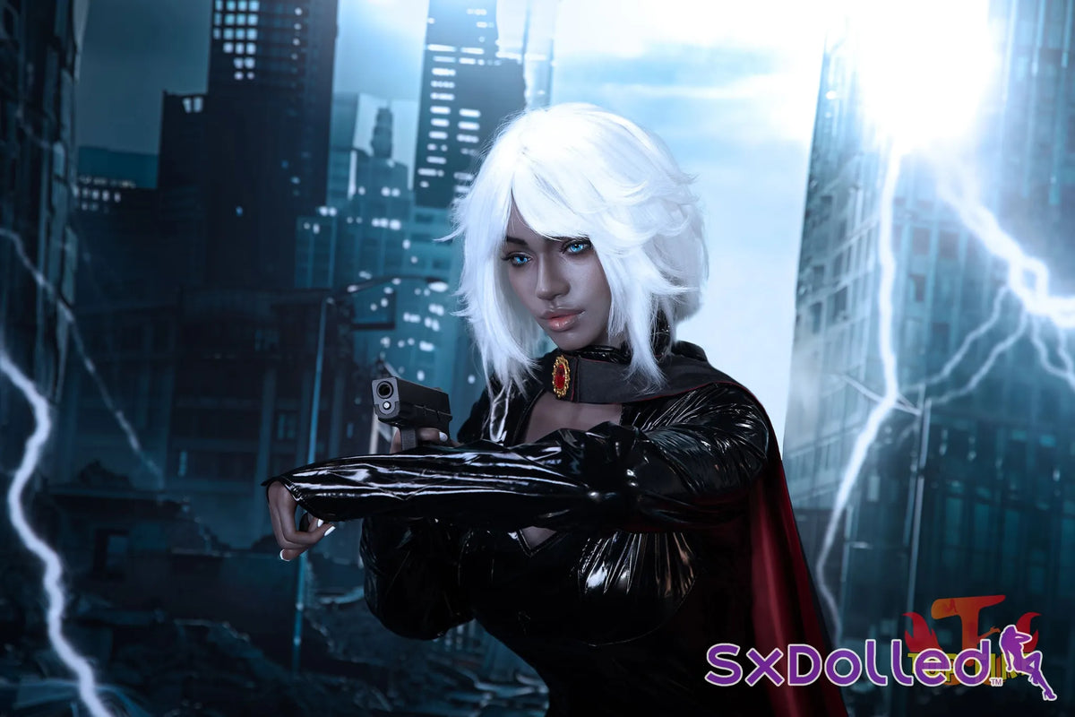 Storm A (E-Cup) (158cm) | White Haired Cosplay Sex Doll | Top Fire Doll - E-Cup / 158cm / White - Sex Doll
