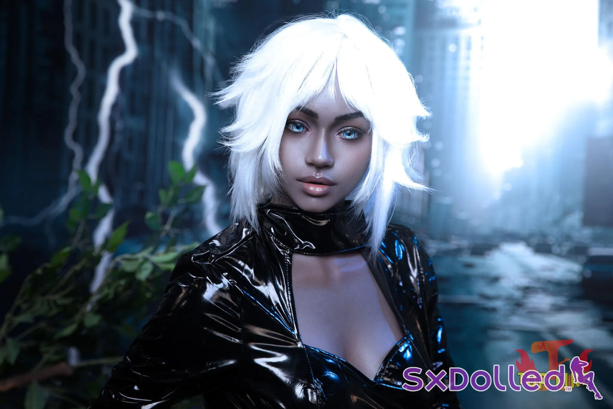 Storm A (E-Cup) (158cm) | White Haired Cosplay Sex Doll | Top Fire Doll - E-Cup / 158cm / White - Sex Doll
