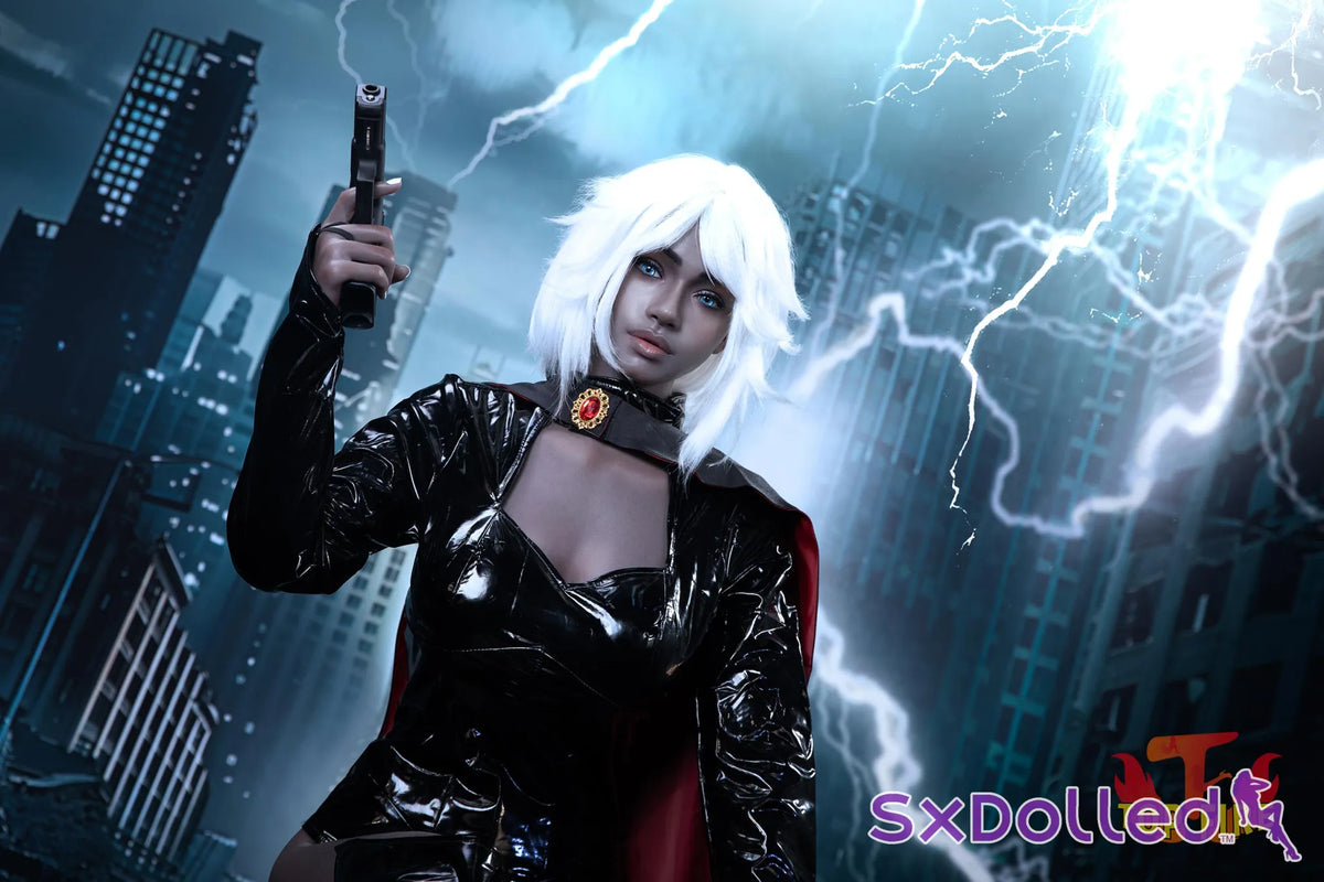Storm A (E-Cup) (158cm) | White Haired Cosplay Sex Doll | Top Fire Doll - E-Cup / 158cm / White - Sex Doll
