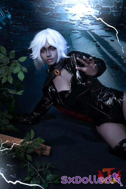 Storm A (E-Cup) (158cm) | White Haired Cosplay Sex Doll | Top Fire Doll - E-Cup / 158cm / White - Sex Doll