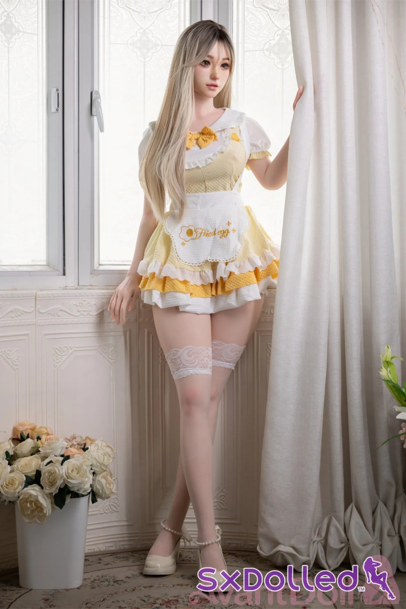 Sue A (F-Cup) (165cm) | Caucasian Maid Sex Doll | Avant Doll F-Cup / 165cm / Ombre Sex Doll