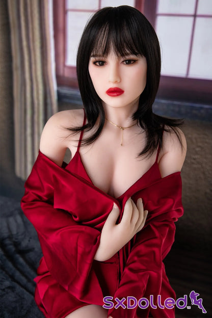 Sue B (C-Cup) (168cm) | Mature Asian MILF Sex Doll | HR Doll - C-Cup / 168cm / Black - Sex Doll
