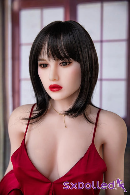 Sue B (C-Cup) (168cm) | Mature Asian MILF Sex Doll | HR Doll - C-Cup / 168cm / Black - Sex Doll