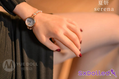Summer (I-Cup) (158cm) | Brunette Black Dress Sex Doll | Yue Doll - I-Cup / 158cm / Brunette - Sex Doll