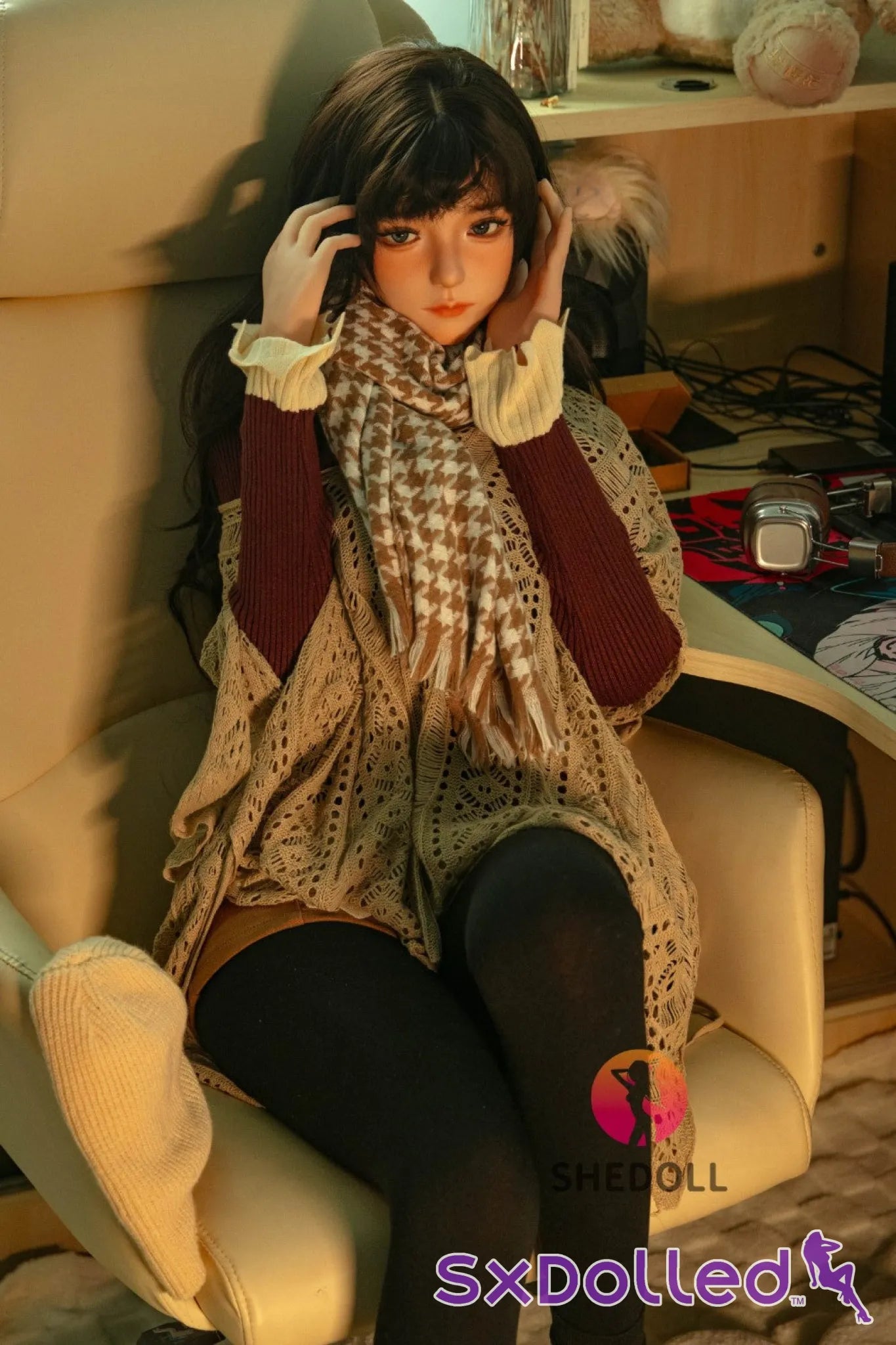 Sylithra (E-Cup) (170cm) | Sex Doll E-Cup / 170cm / Brunette Sex Doll