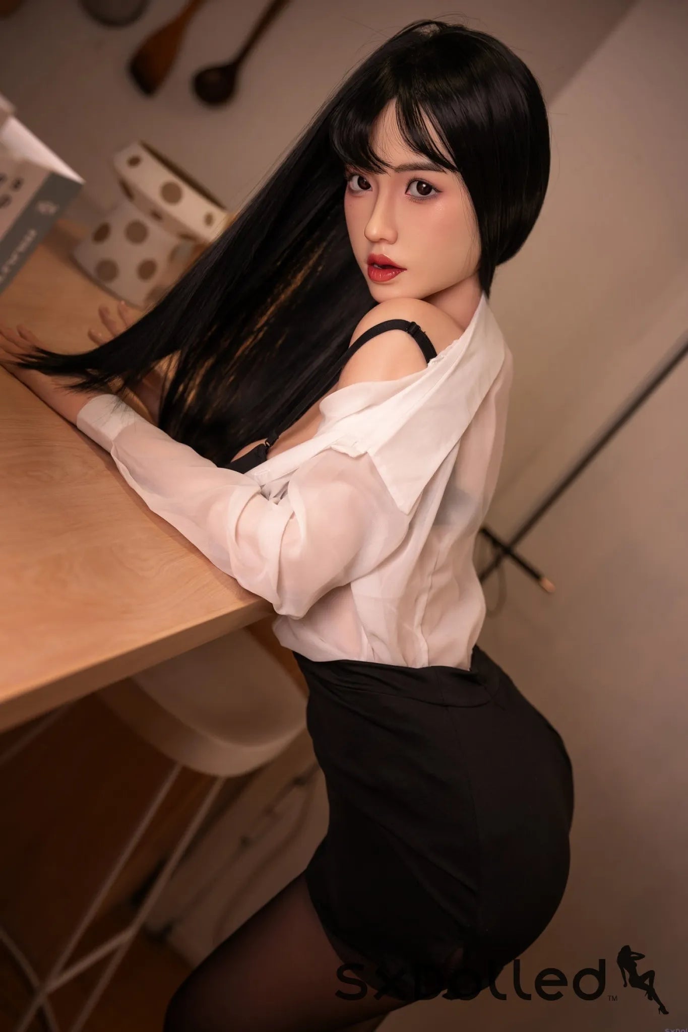 Sylvaine (F-Cup) (158cm) | Asian Black Hair Sex Doll | Orangein Doll F-Cup / 158cm / Black Sex Doll