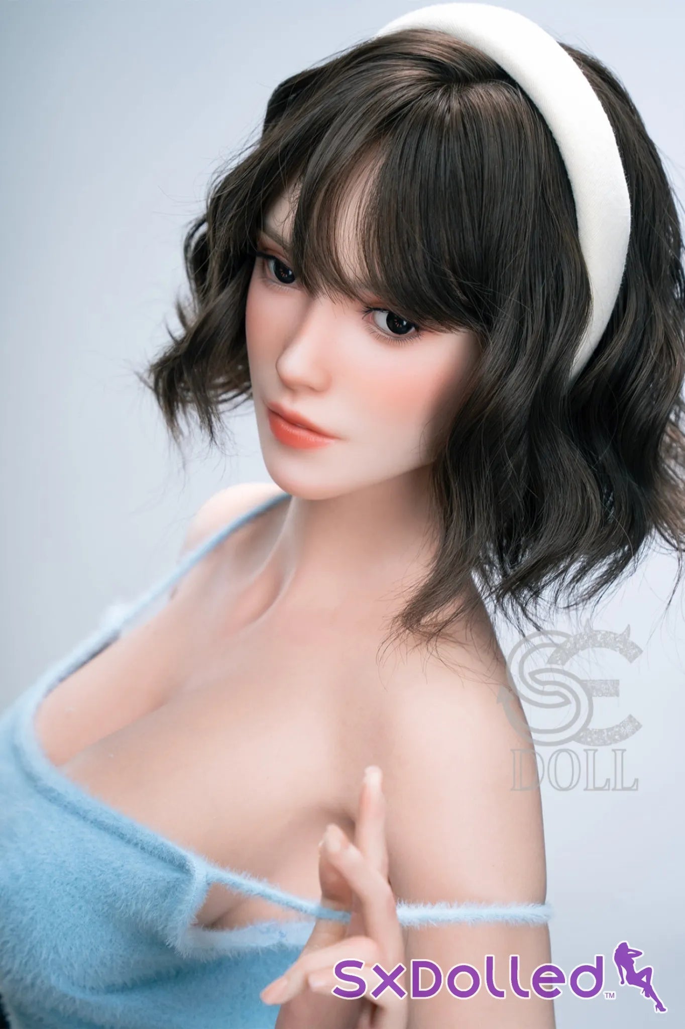 Sylvia.A (C Cup) (161cm) | Short Brunette Hair Sex Doll | SE Doll C Cup / 161cm / Brunette Sex Doll