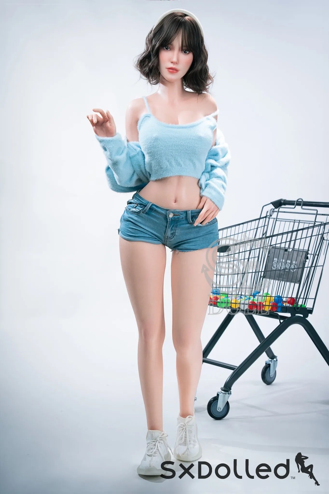 Sylvia.A (C Cup) (161cm) | Short Brunette Hair Sex Doll | SE Doll C Cup / 161cm / Brunette Sex Doll