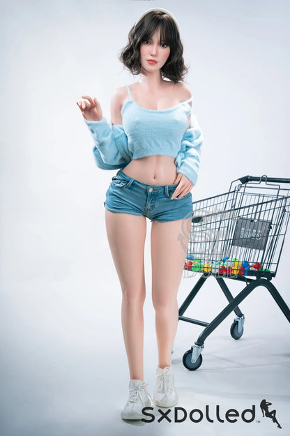 Sylvia.A (C Cup) (161cm) | Short Brunette Hair Sex Doll | SE Doll C Cup / 161cm / Brunette Sex Doll