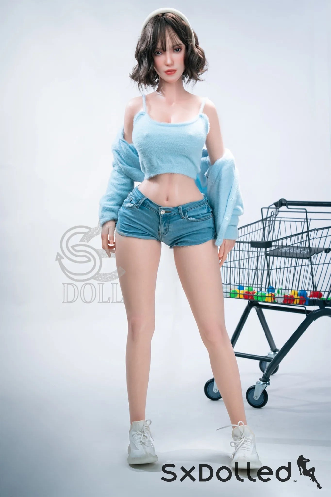 Sylvia.A (C Cup) (161cm) | Short Brunette Hair Sex Doll | SE Doll C Cup / 161cm / Brunette Sex Doll