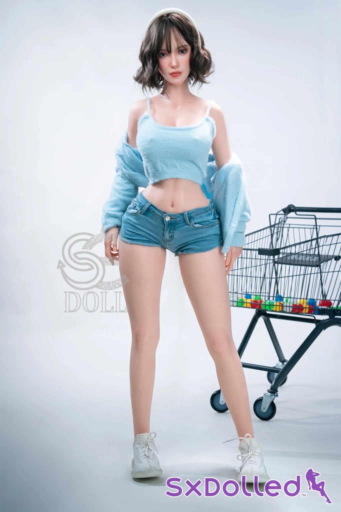 Sylvia.A (C Cup) (161cm) | Short Brunette Hair Sex Doll | SE Doll C Cup / 161cm / Brunette Sex Doll