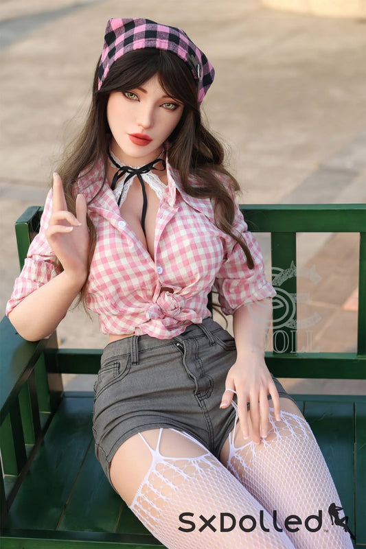 Sylvia.B (E Cup) (161cm) | Brunette European Sex Doll | SE Doll E Cup / 161cm / Brunette Sex Doll