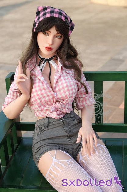 Sylvia.B (E Cup) (161cm) | Brunette European Sex Doll | SE Doll E Cup / 161cm / Brunette Sex Doll