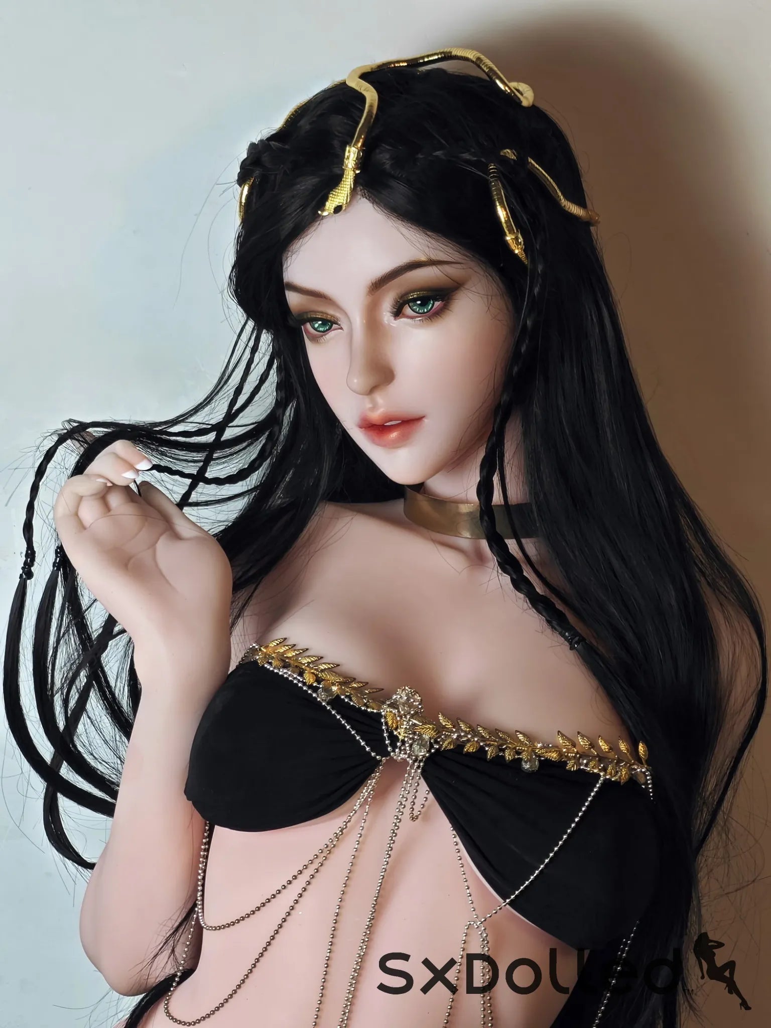 Takigawa (D-Cup) (150cm) | Sex Doll D-Cup / 150cm / Black Sex Doll