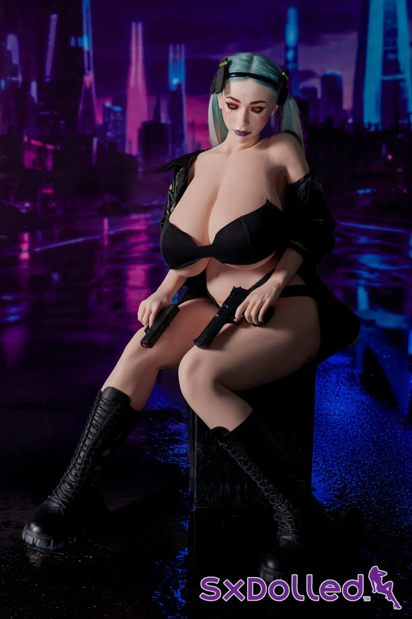 Tasha B (I-Cup) (161cm) | Halloween Edition Sex Doll | Climax Doll I-Cup / 161cm / Blue Sex Doll