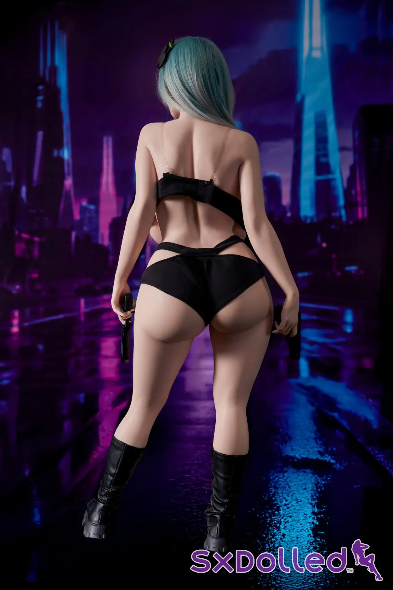 Tasha B (I-Cup) (161cm) | Halloween Edition Sex Doll | Climax Doll I-Cup / 161cm / Blue Sex Doll