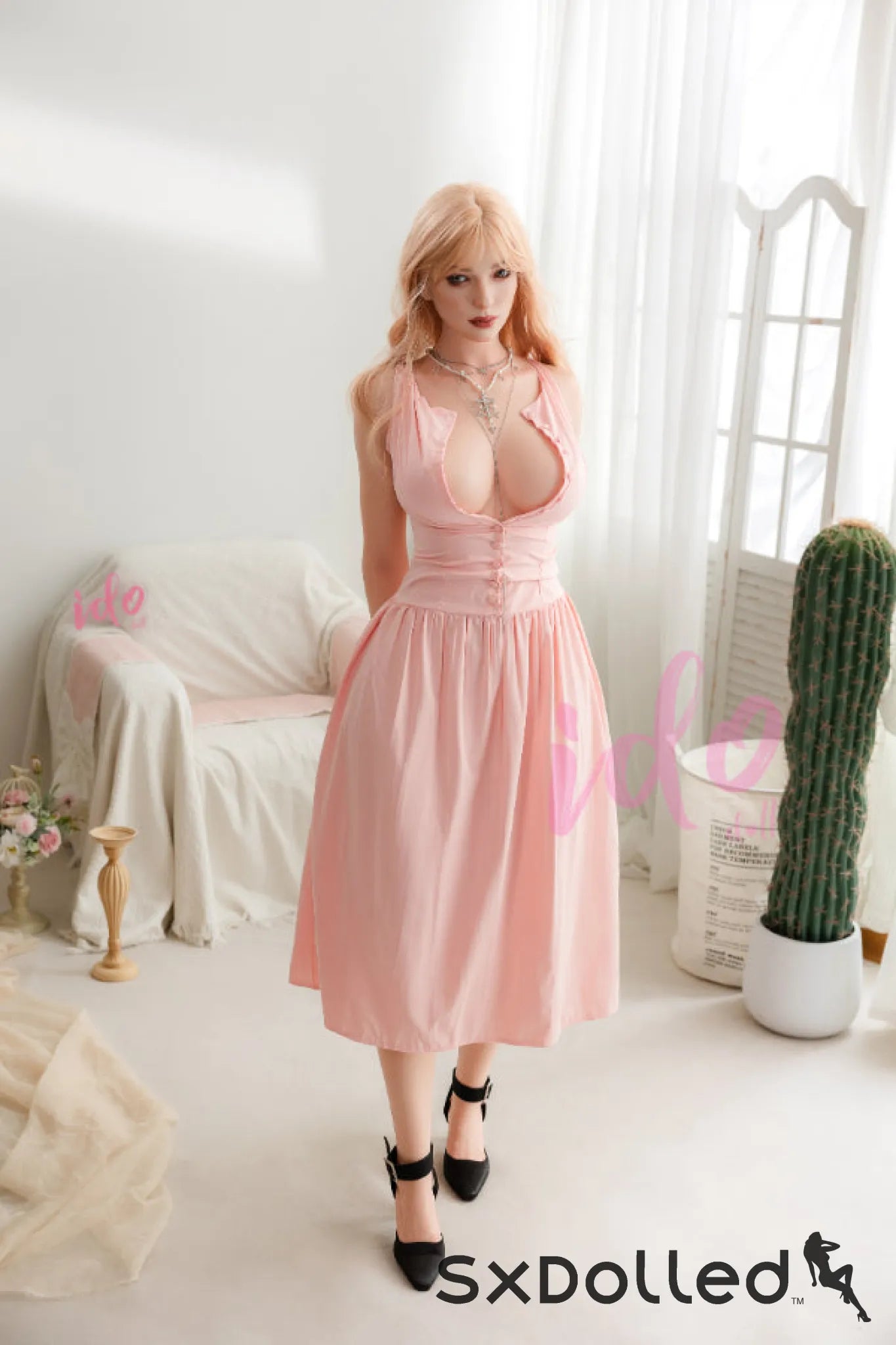 Tatiana B (F-Cup) (167cm) | Caucasian Curvy Sex Doll | IDODOLL F-Cup / 167cm / Blonde Sex Doll