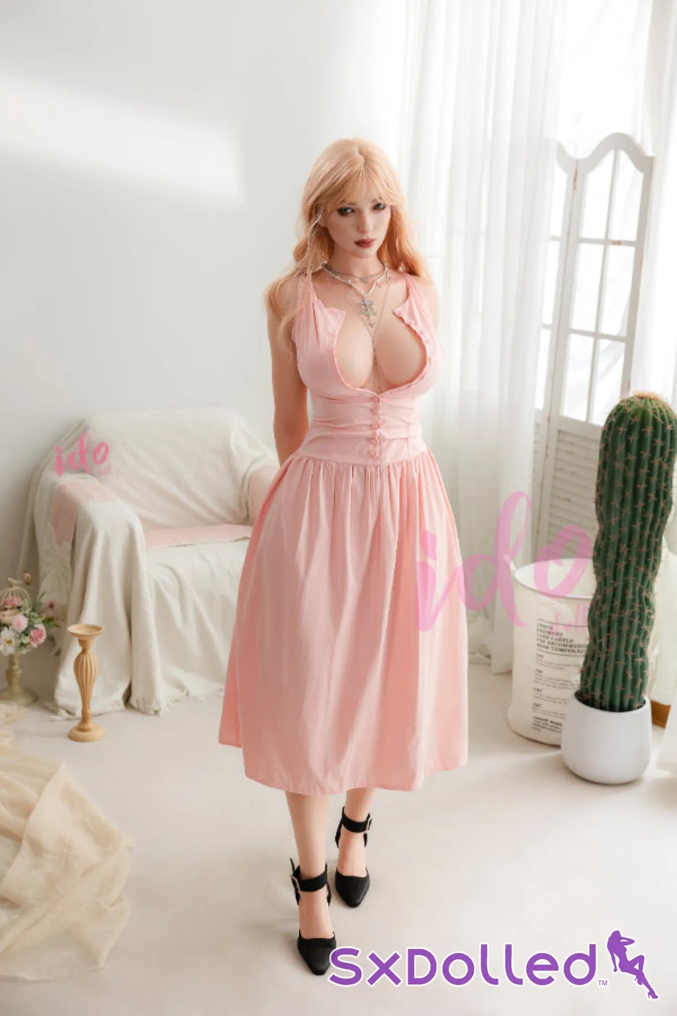 Tatiana B (F-Cup) (167cm) | Caucasian Curvy Sex Doll | IDODOLL F-Cup / 167cm / Blonde Sex Doll