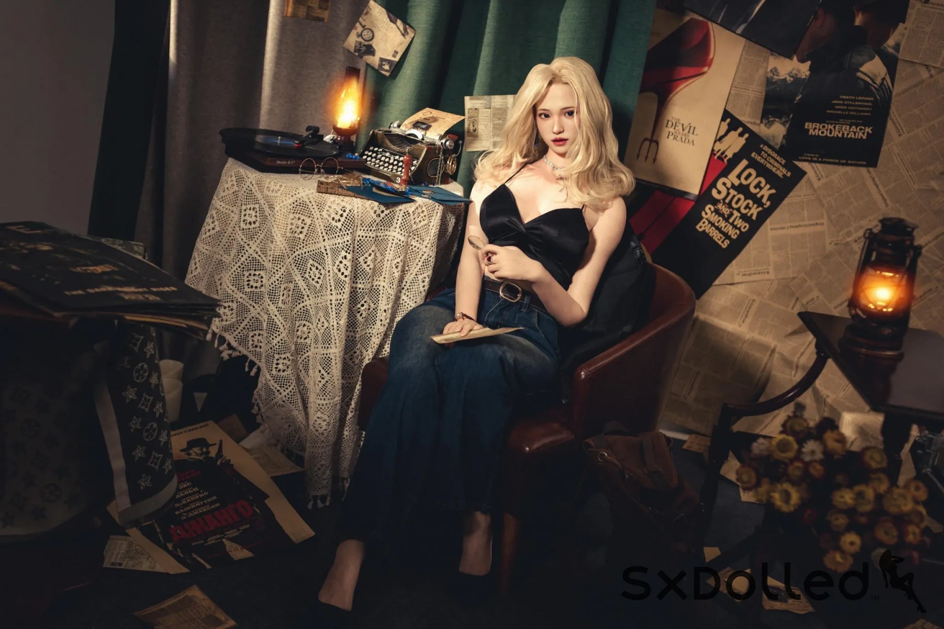 Teruko (E-Cup) (162cm) | Pear Blonde Japanese Sex Doll | AITIA E-Cup / 162cm / Blonde Sex Doll