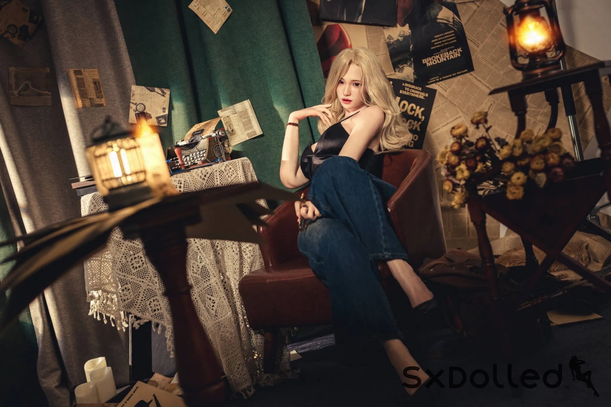 Teruko (E-Cup) (162cm) | Pear Blonde Japanese Sex Doll | AITIA E-Cup / 162cm / Blonde Sex Doll