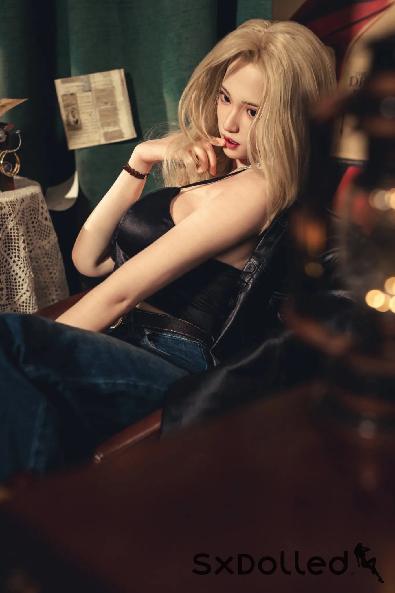 Teruko (E-Cup) (162cm) | Pear Blonde Japanese Sex Doll | AITIA E-Cup / 162cm / Blonde Sex Doll