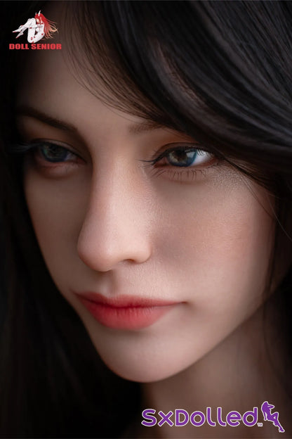 Thalia B (G-Cup) (170cm) |Sultry Vintage Aristocrat Sex Doll | Doll Senior - G-Cup / 170cm / Black - Sex Doll