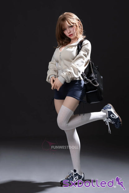 Thalia C (D-Cup) (152cm) | Asian Blue Haired Sex Doll | Funwest Doll - D-Cup / 152cm / Brunette - Sex Doll