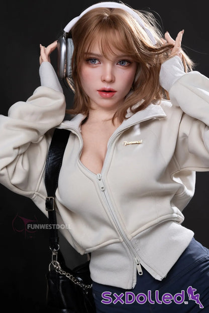 Thalia C (D-Cup) (152cm) | Asian Blue Haired Sex Doll | Funwest Doll - D-Cup / 152cm / Brunette - Sex Doll