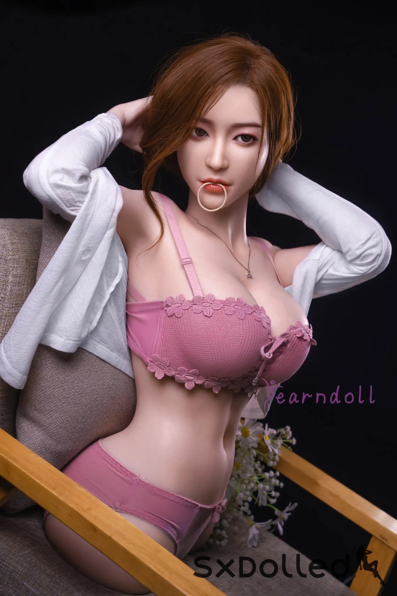 Thao (E-Cup) (65cm) | Brunette Asian Sex Doll Torso | Yearn Doll E-Cup / 65cm / Brunette Sex Doll