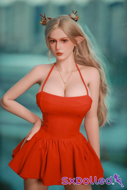 Tiana A (E-Cup) (166cm) | TPE Busty Blonde Sex Doll | Fire Doll E-Cup / 166cm / Blonde Sex Doll