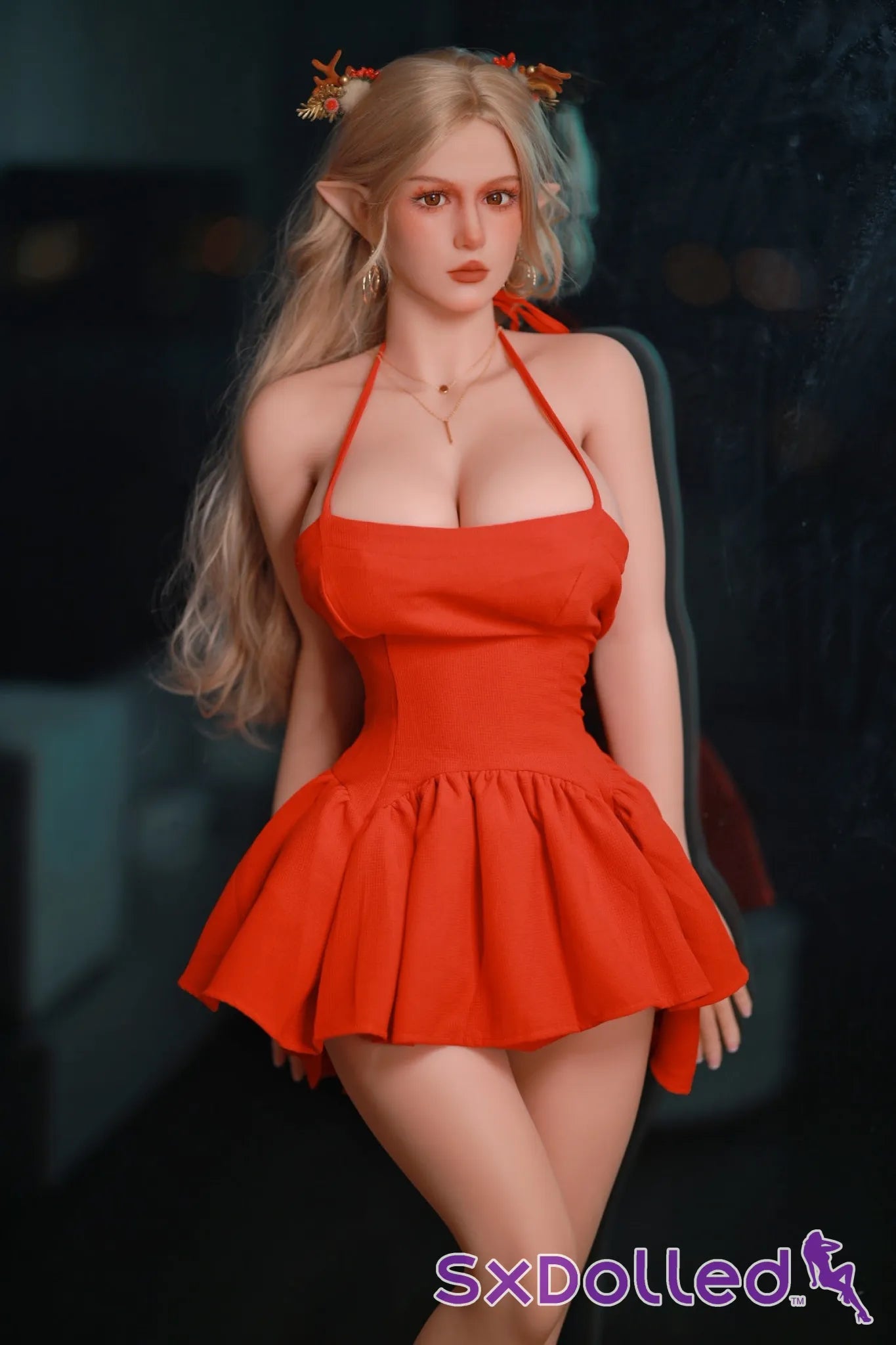 Tiana A (E-Cup) (166cm) | TPE Busty Blonde Sex Doll | Fire Doll E-Cup / 166cm / Blonde Sex Doll